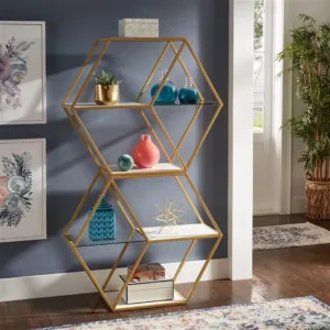 Line Tasarım Metal Kitaplık