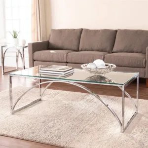 Lanis Dekoratif Krom Kaplama Orta Sehpa