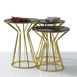 Kum Saati Konik Zigon Sehpa