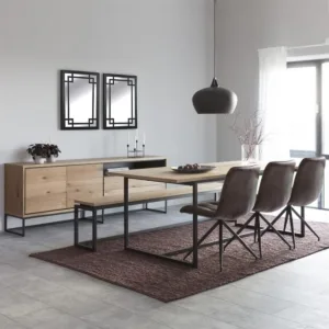 Metal Modern Yemek Masası